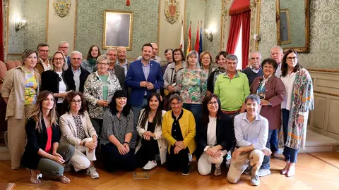 Firma de convenios entre el Ayuntamiento de Tudela y entidades sociales