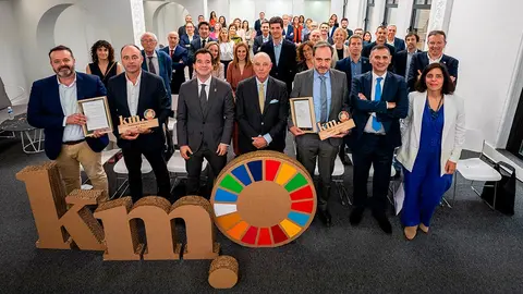 Asistentes a la entrega de premios Sustainable Company