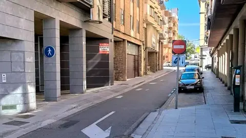 Calle Ugarte en Tudela