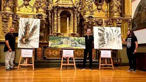 Abraham Pinto Mendoza, Ra&uacute;l Gil Rodr&iacute;guez y Carlos Montero Gil