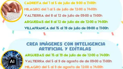 Escuelas TIC de Verano 2024 en la Ribera