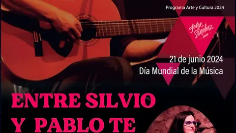 Concierto en Corella &lsquo;Entre Silvio y Pablo te doy una canci&oacute;n&rsquo; a cargo del d&uacute;o Jorge S&aacute;nchez y Eva Ni&ntilde;o
