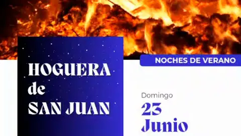 Hoguera de San Juan 2024 en Villafranca