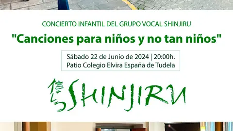 Concierto en Tudela &lsquo;Canciones para ni&ntilde;os y no tan ni&ntilde;os&rsquo; del grupo vocal Shinjiru