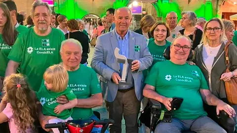 El Ayuntamiento de Ablitas agradeci&oacute; el galard&oacute;n otorgado por la Asociaci&oacute;n de ELA este fin de semana en Tudela