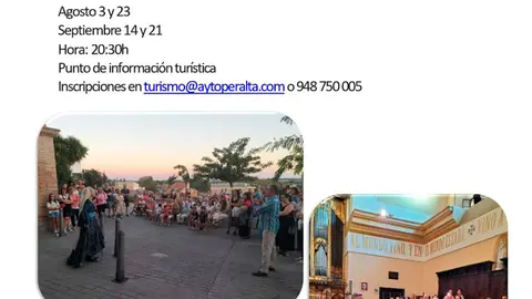Visitas teatralizadas 2024 en Peralta