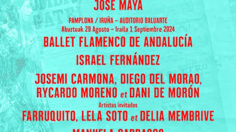 Flamenco On Fire 2024 en Viana, Tudela y Pamplona