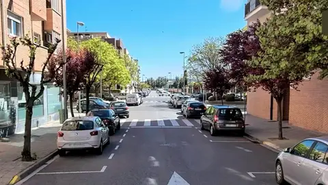 Calle Blanca de Navarra en Tudela
