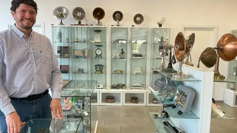Guillermo Garc&iacute;a Mart&iacute;nez, CEO de Jata, en el museo Ren&eacute; Rovira