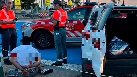 Detenido en Marcilla por darse a la fuga en un control de alcoholemia
