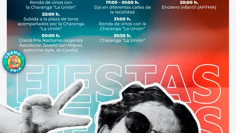 Programa de las Fiestas de la juventud 2024 en Corella