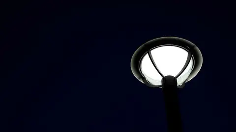 noche farola medianoche ciudad iluminaci&oacute;n