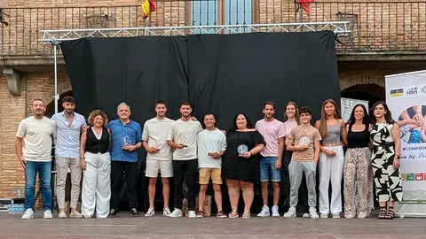 Gala homenajeados Gala del Deporte 2024 en Villafranca