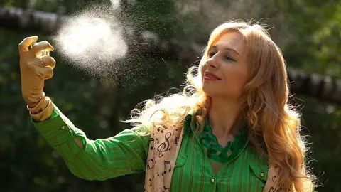 mujer perfume agua de colonia buen olor spray