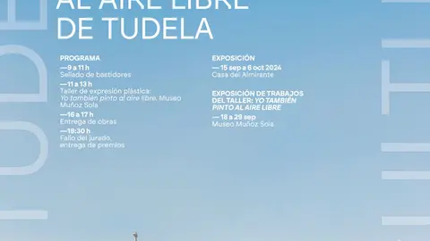 XXVIII Premio de pintura al aire libre 2024 en Tudela