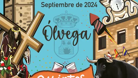 Programa de las Fiestas patronales en honor al Sant&iacute;simo Cristo de la Cruz a Cuestas 2024 en &Oacute;lvega