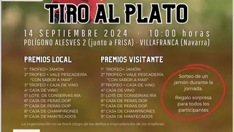 Campeonato de Tiro al Plato 2024 en Villafranca