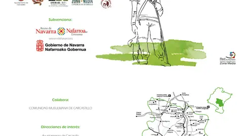 Fiesta de los usos tradicionales de la trashumancia en Bardenas 2024 en Carcastillo