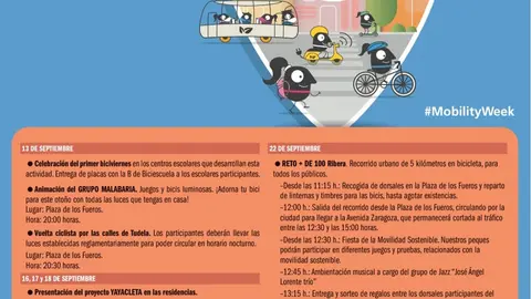 Semana Europea de la Movilidad 2024 en Tudela