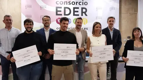 Caixabank y Consorcio EDER entregan los premios Tierra de oportunidades 2024 a cuatro proyectos emprendedores de la Ribera de Navarra
