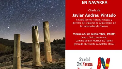 Charla en Tudela &lsquo;Vascones y Romanos en Navarra&rsquo;