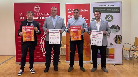 Danny Im&iacute;zcoz, Rafa Loscos, Tirso Calvo y Patxi Mart&iacute;nez