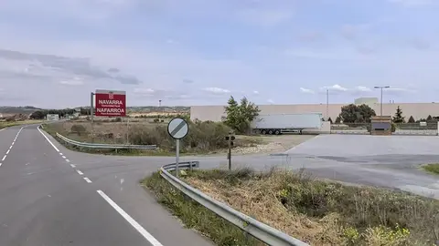 Inmediaciones del pol&iacute;gono Bodega Romana de Funes