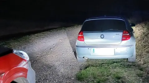 Veh&iacute;culo implicado en el robo con fuerza