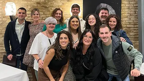 Miembros de la Asociaci&oacute;n de Pe&ntilde;as de Cascante