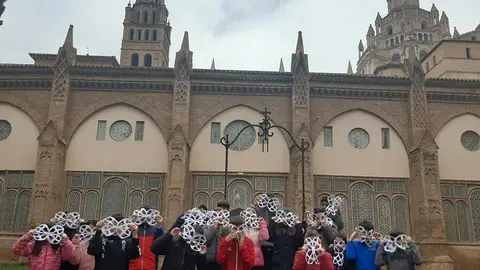 Tarazona Monumental Escolares en Claustro Catedral