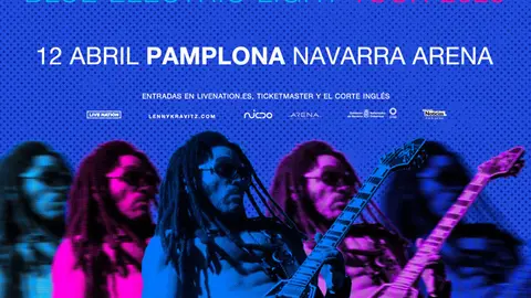 Concierto &lsquo;Blue Electric Light Tour 2025&rsquo; con Lenny Kravitz