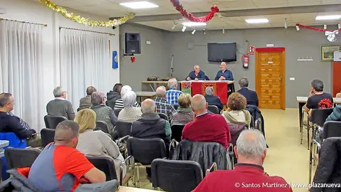 Javier En&eacute;riz protagoniz&oacute; una charla hist&oacute;rica en Murchante sobre los fueros navarros