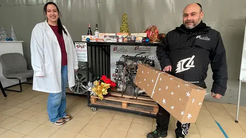 Arantxa Falces Mart&iacute;nez y Diego Moreno