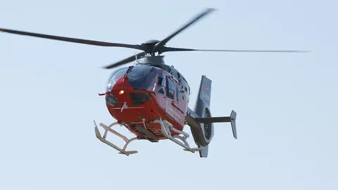 Rescate en helic&oacute;ptero