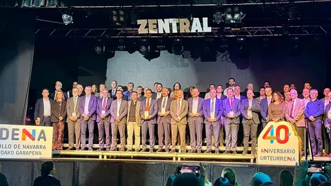 El homenaje a 40 empresas navarras sirvi&oacute; de cierre para el aniversario de Sodena