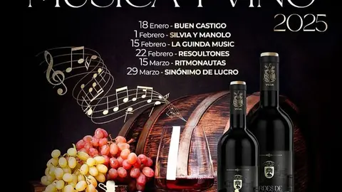 Tardes de M&uacute;sica y Vino 2025 en Aldeanueva de Ebro