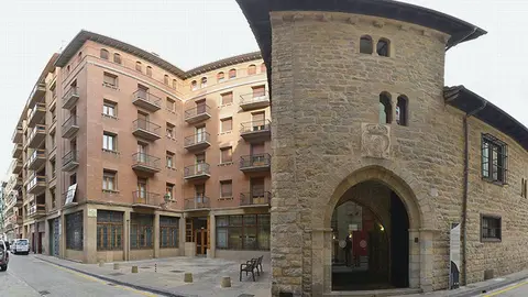 El edificio de la C&aacute;mara de Comptos de Navarra ubicado en Pamplona fue declarado Bien de Inter&eacute;s Cultural en 1868
