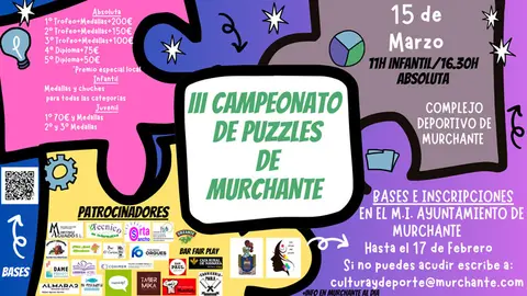 III Campeonato puzzles 2025 en Murchante