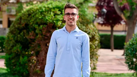 Marcos Navascu&eacute;s Chivite,  Teniente Alcalde y Concejal de Cultura, Festejos y Juventud, del Ayuntamiento de Cintru&eacute;nigo