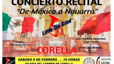 Concierto recital &lsquo;De M&eacute;xico a Navarra&rsquo;