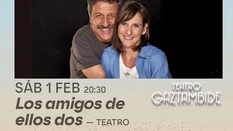 Teatro en Tudela &lsquo;Los amigos de ellos dos&rsquo; con Malena Alterio