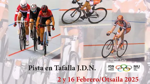 Copa de Espa&ntilde;a de Ciclismo en Pista 2025 en Tafalla