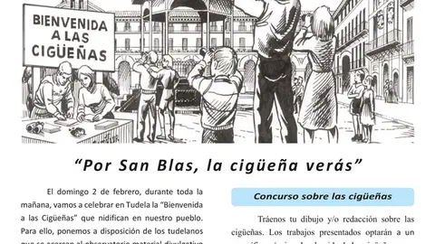Bienvenida a las Cig&uuml;e&ntilde;as 2025 en Tudela