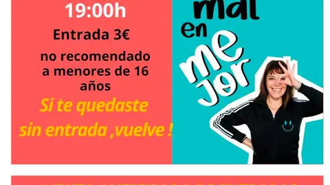 Mon&oacute;logo en Fusti&ntilde;ana &lsquo;De mal en mejor&rsquo; con Aroa Berrozpe