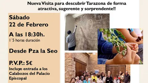 Visita Sensorial en Tarazona &lsquo;Tarazona con los 5 sentidos&rsquo;