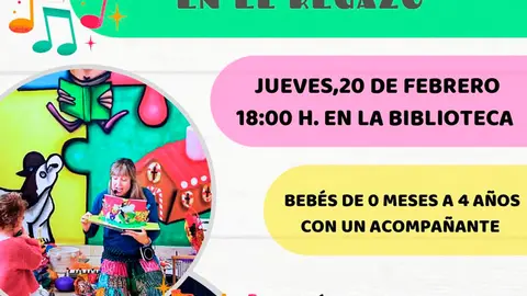Cuentacuentos en Cintru&eacute;nigo &lsquo;Cuentos musicales en el regazo&rsquo; con Noem&iacute; Espinal