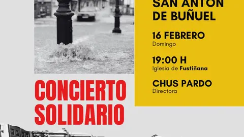 Concierto solidario en Fusti&ntilde;ana por la DANA a cargo del Coro San Ant&oacute;n de Bu&ntilde;uel