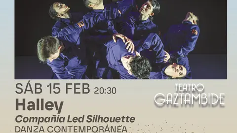 Danza contempor&aacute;nea en Tudela &lsquo;Halley&rsquo;