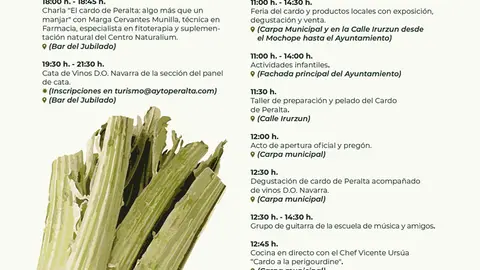 V D&iacute;a del Cardo 2025 en Peralta