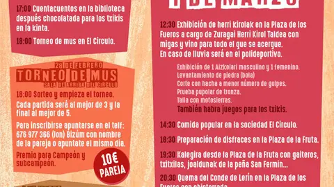 Carnaval Rural 2025 en Artajona